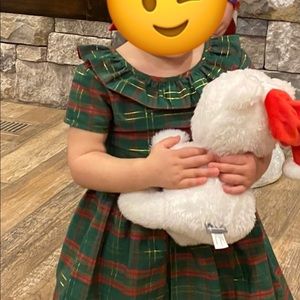 Smockingbird Christmas Dresses (2!) 18MO
